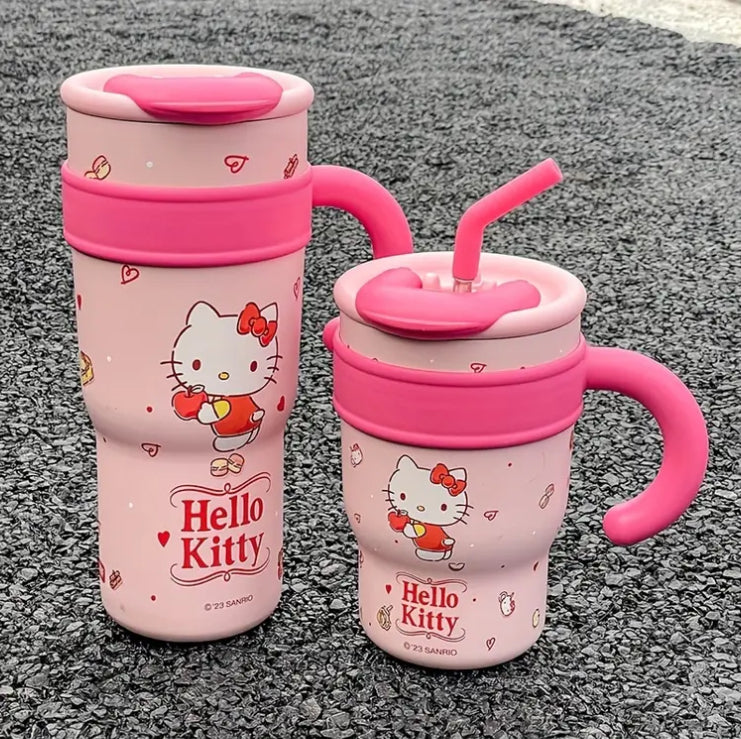 Hello Kitty Insulated Tumbler with Handle