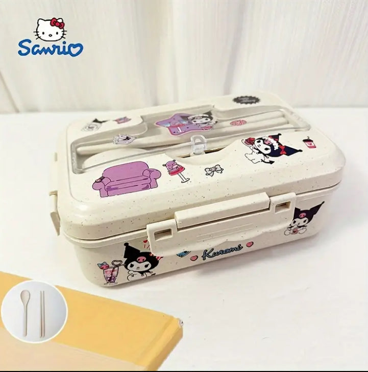 Sanrio Lunch Box with Cutlery