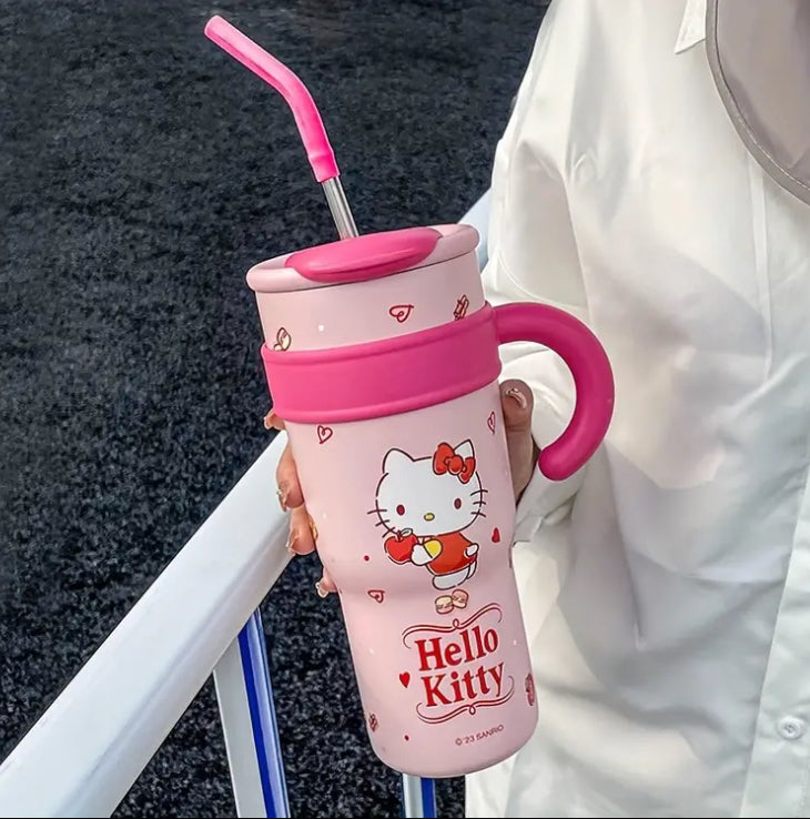 Hello Kitty Insulated Tumbler with Handle