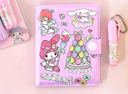 Sanrio Mini Notebook with Pen