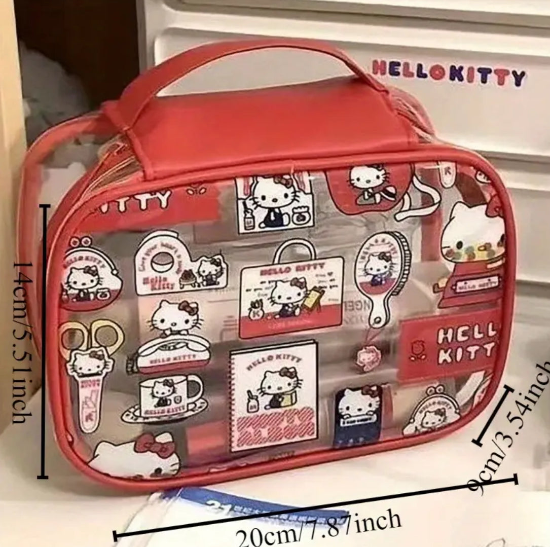 Hello Kitty Cartoon Cosmetic/Stationery Bag