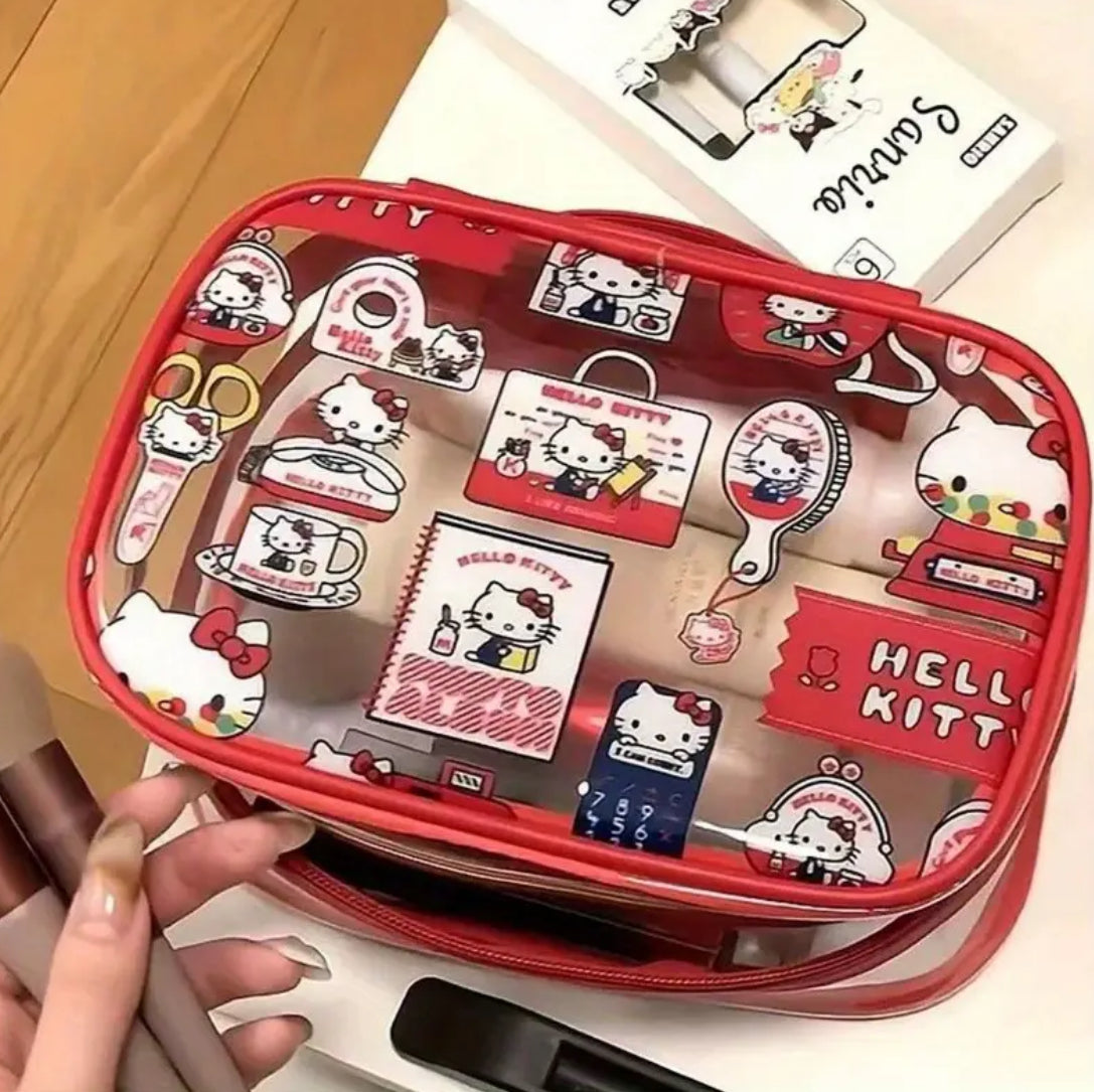 Hello Kitty Cartoon Cosmetic/Stationery Bag