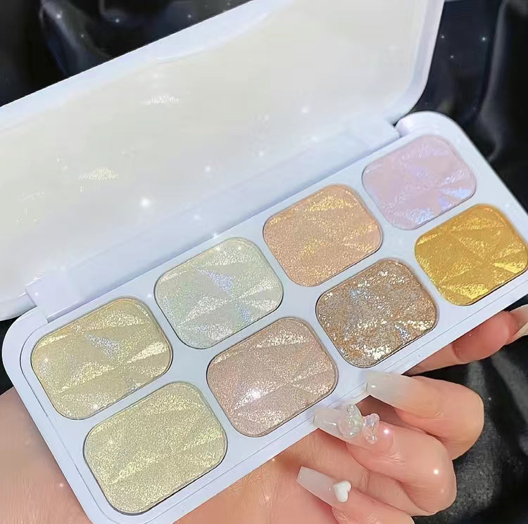 Diamond Shimmer Highlighter Palette