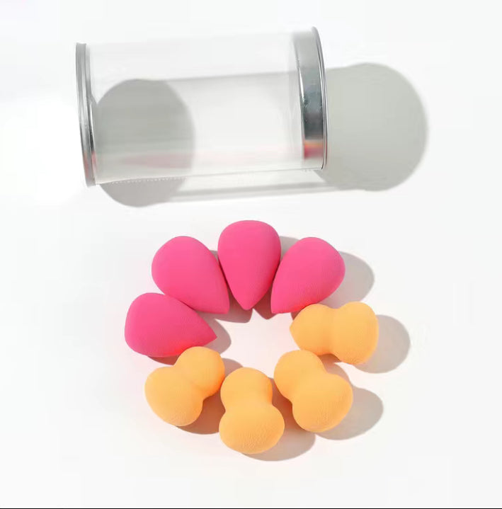 Dual-Color 8pcs Mini Concealer Blender Set