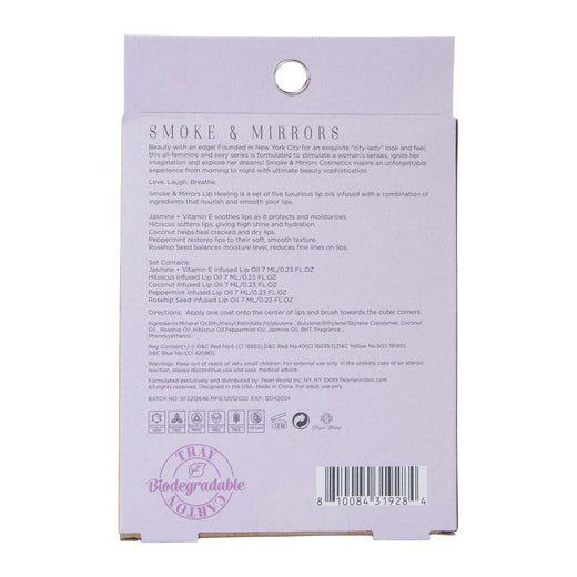 S&M 5pcs Lip Healing Multi-Oil Infused Lip Oil Set