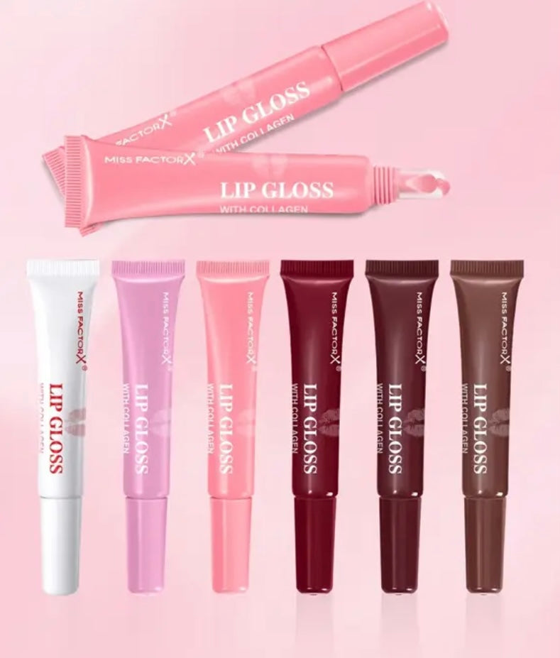Collagen Infused Lip Gloss Set (6 count)
