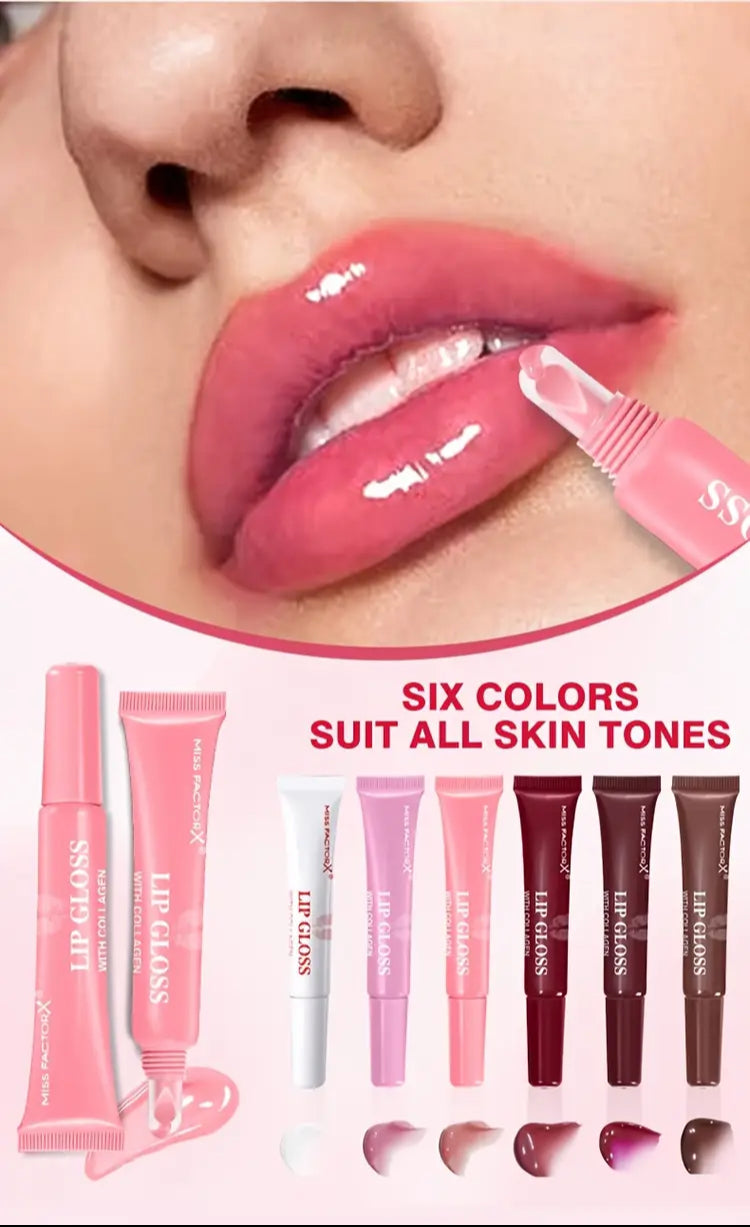 Collagen Infused Lip Gloss Set (6 count)