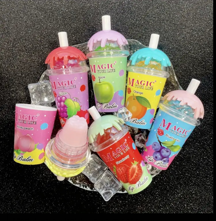 Fruit Flavored Smoothie Lip Balm (6 flavors)