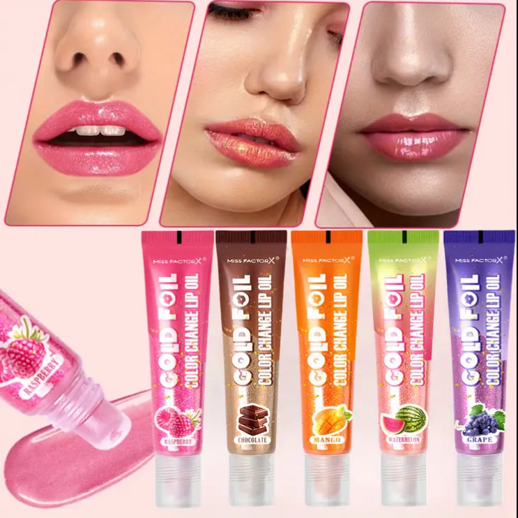 Color Changing Lip Oil Set (5 Pack)