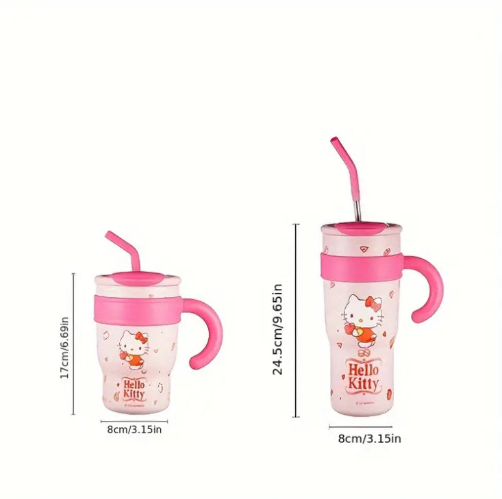 Hello Kitty Insulated Tumbler with Handle