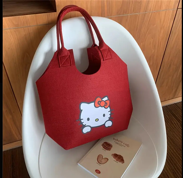 Hello Kitty Red Tote Bag
