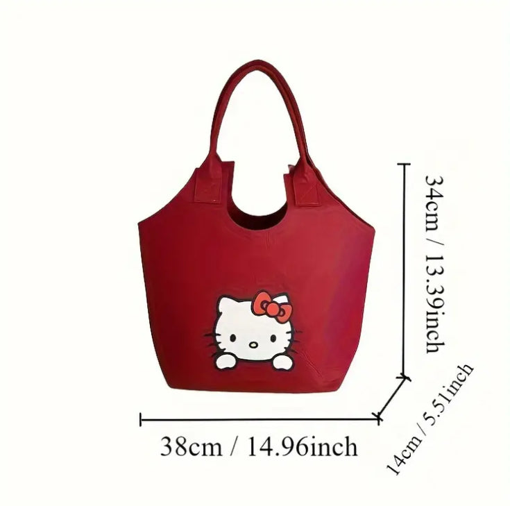 Hello Kitty Red Tote Bag