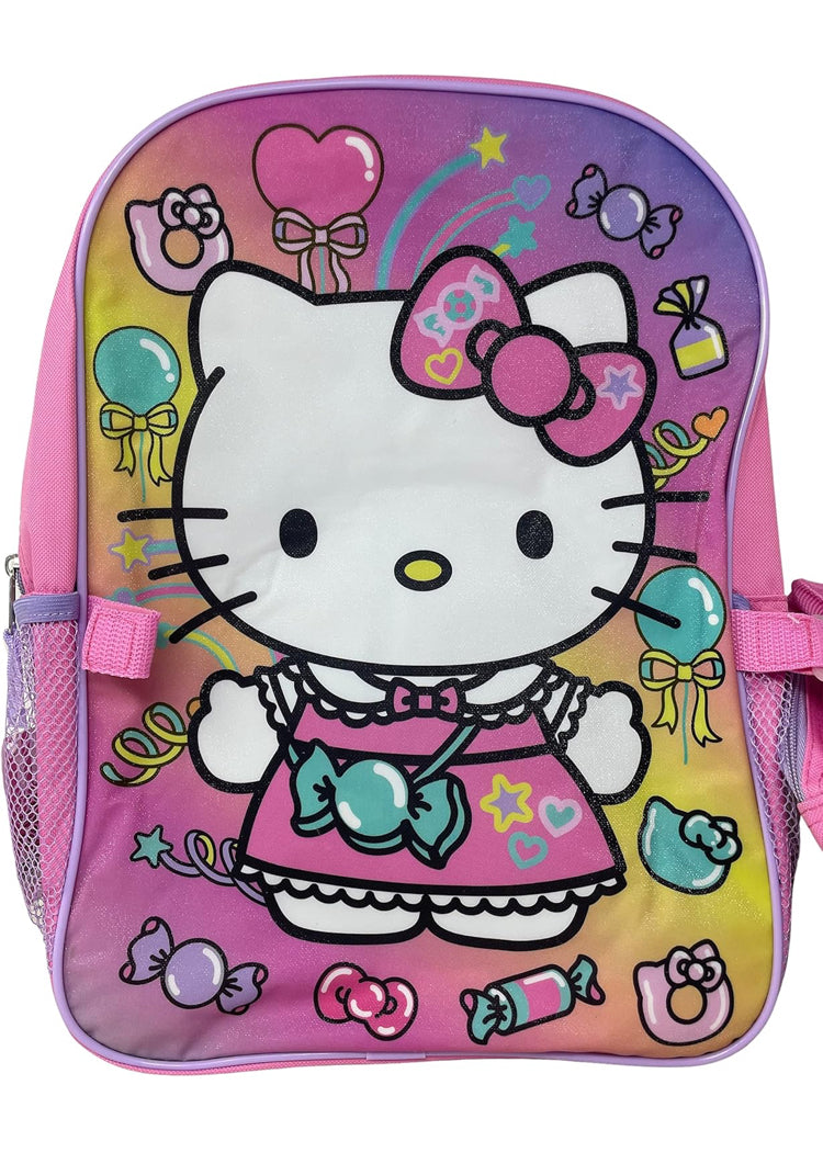 Hello Kitty Backpack with Attached Lunch Bag
