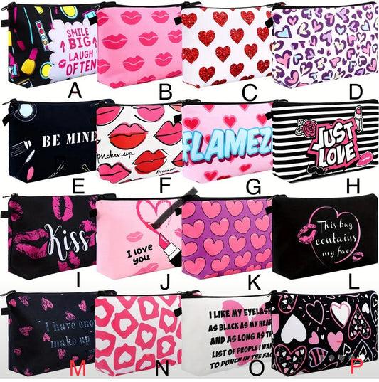 Valentine'Day Cosmetic Bag