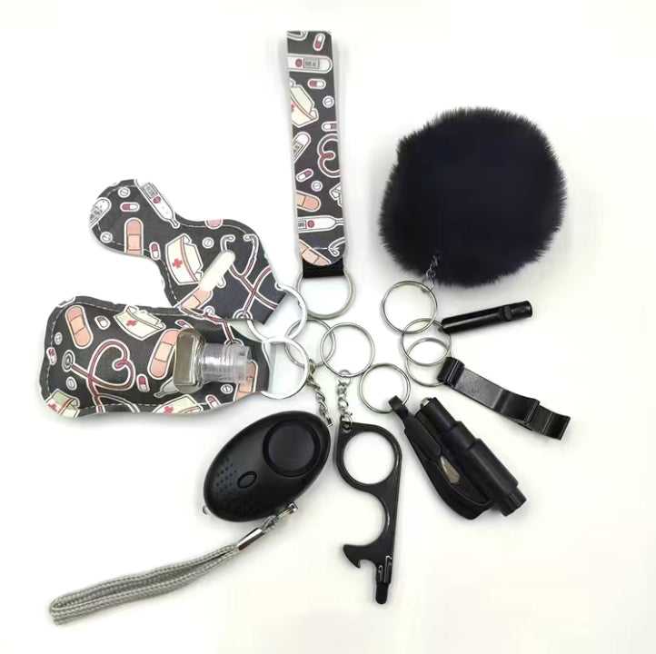 Self Defense 10pcs Keychain