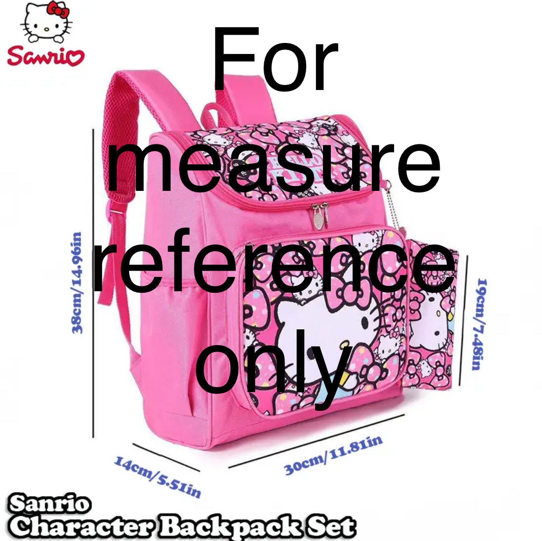 Hello Kitty Schoolbag with Pencil Case