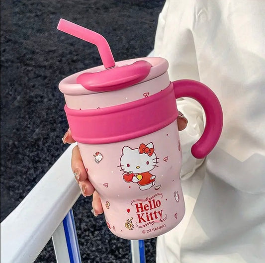 Hello Kitty Insulated Tumbler with Handle