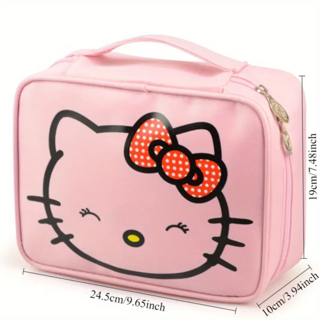 Hello Kitty Large Capacity Cosmetic Bag