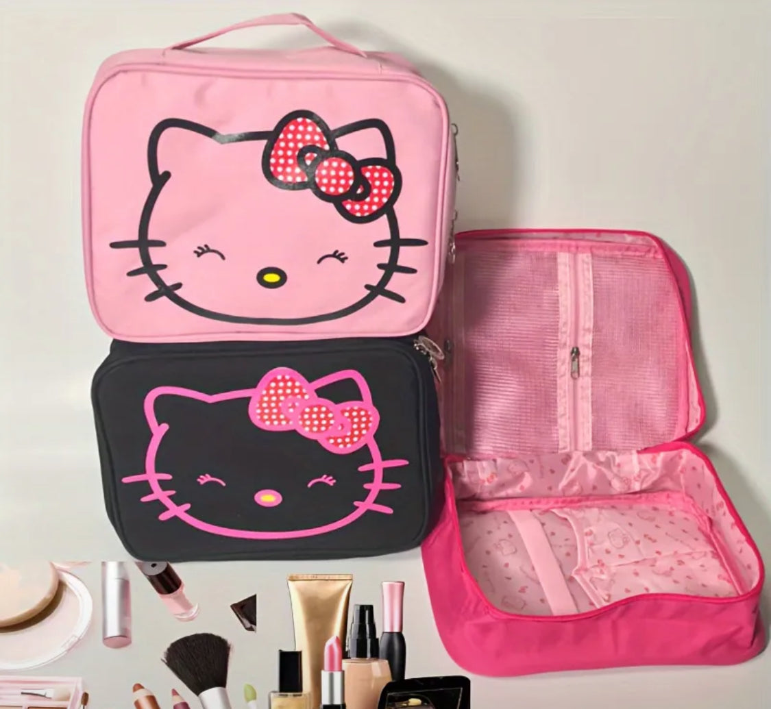 Hello Kitty Large Capacity Cosmetic Bag