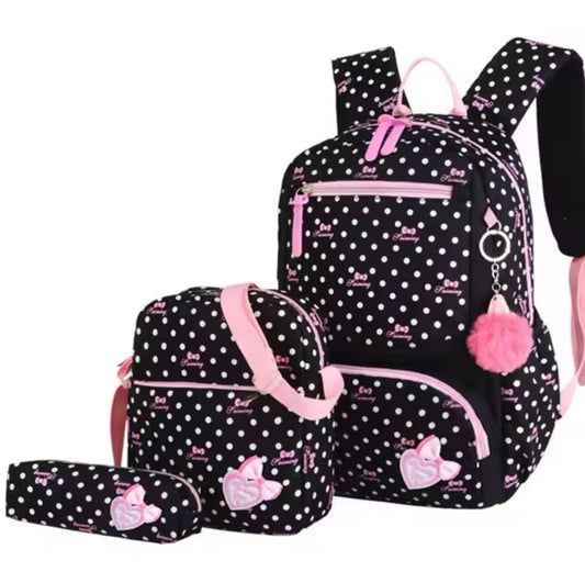 Fashion Girl's 3pcs Backpack