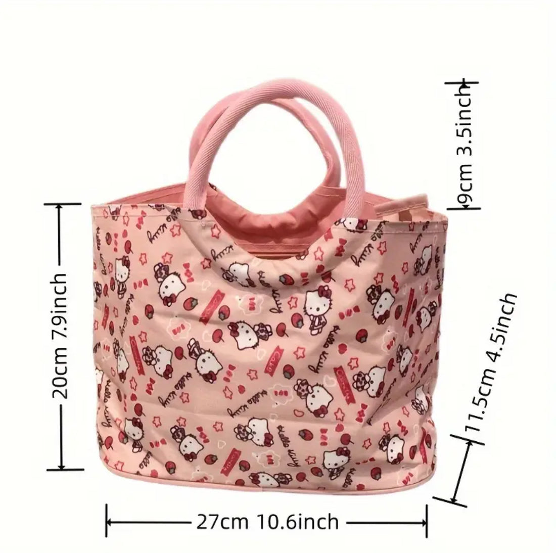 Hello Kitty Satchel Bag/Lunch Bag