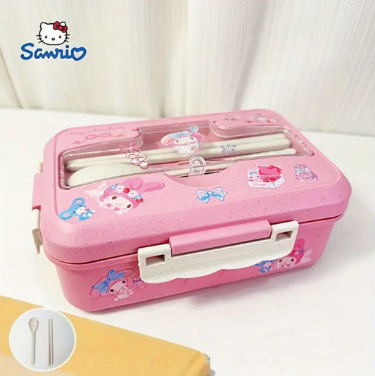 Sanrio Lunch Box with Cutlery