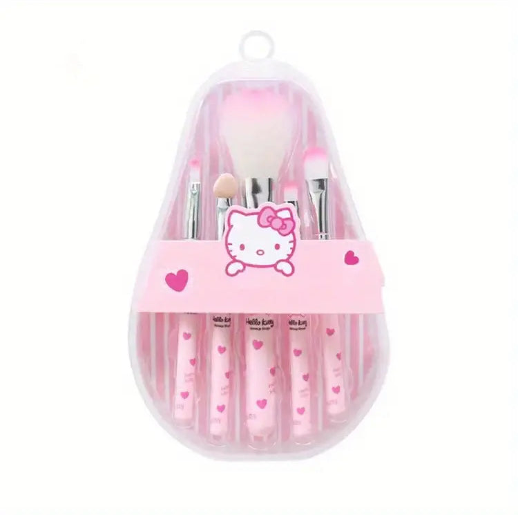Hello Kitty Makeup Brush Set