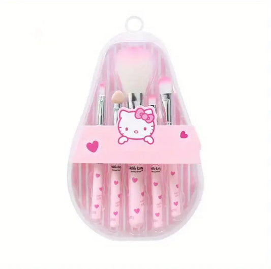 Hello Kitty Makeup Brush Set