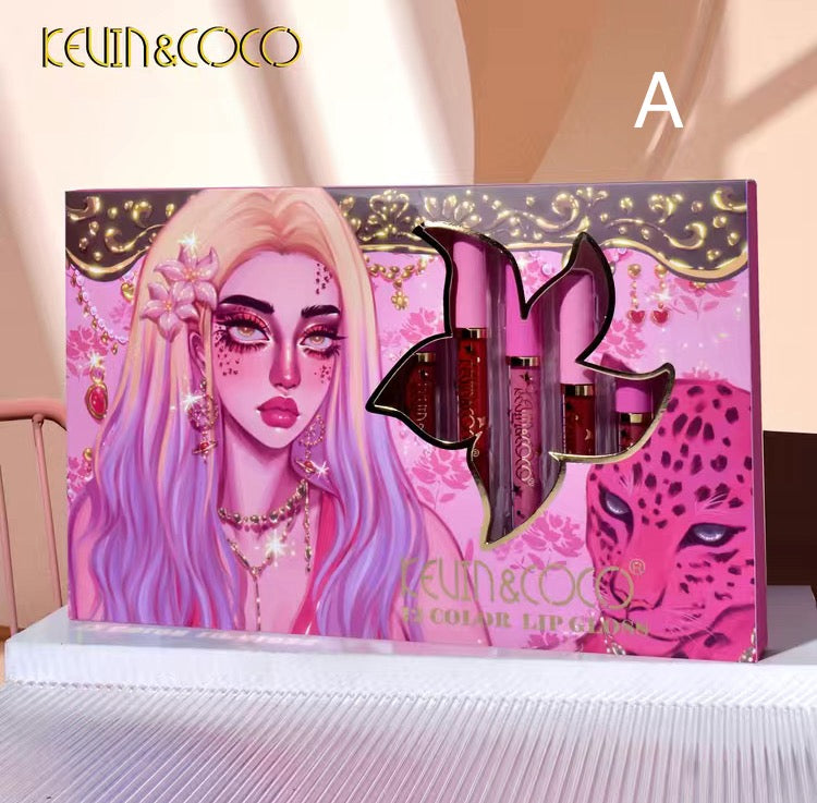 Kevin & Coco 12pcs Lip Gloss Set