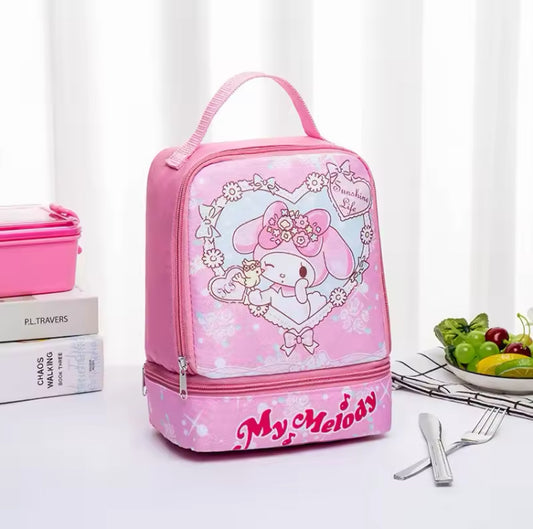 My Melody Double-Layer Lunch Bag