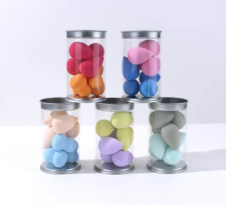 Dual-Color 8pcs Mini Concealer Blender Set