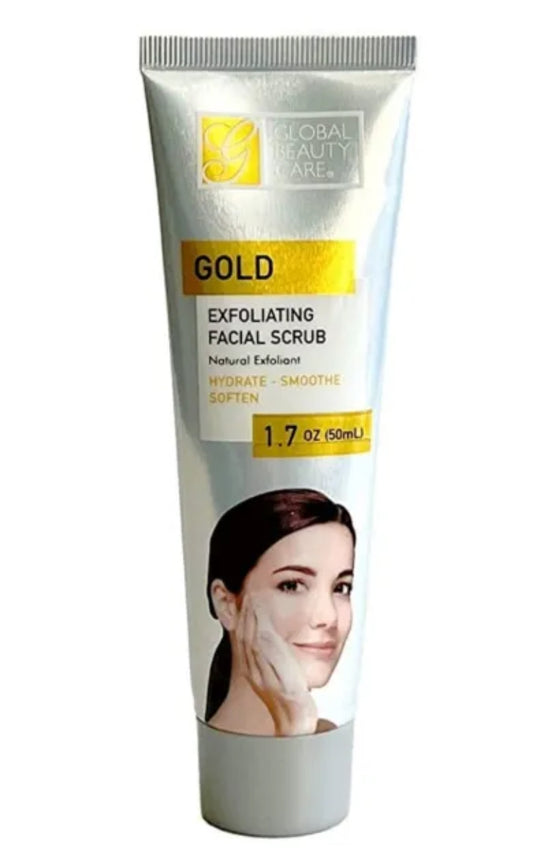 Global Beauty Care Gold Exfoliating Facial Scrub