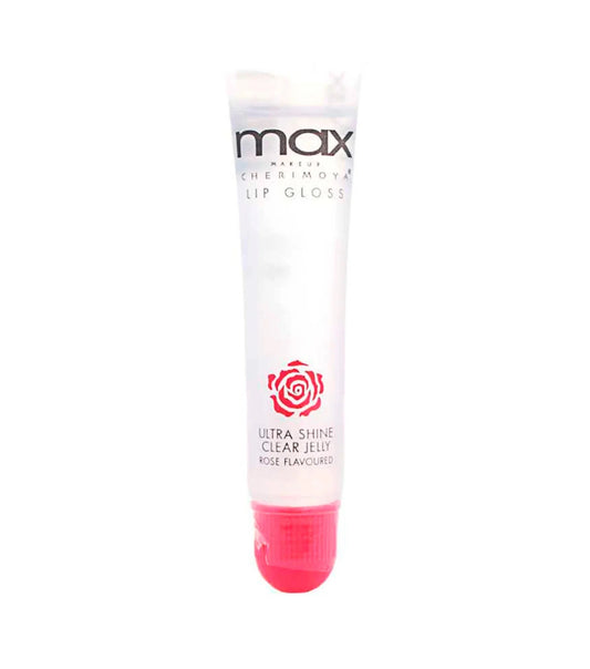 MAX Cherimoya Rose Flavored Clear Lip Gloss