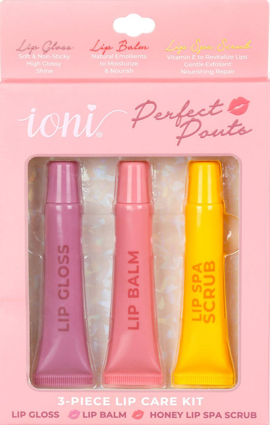 Perfect Pouts by ioni 3pcs Care Set