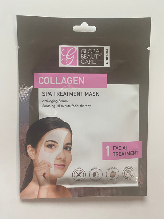 Global Beauty Care Spa Collagen Treatment Mask