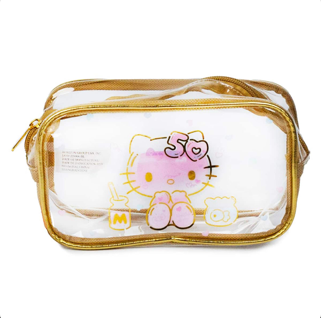 Hello Kitty 50th Anniversary Cosmetic/Stationery Bag