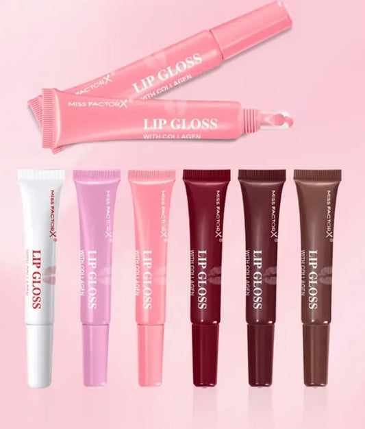 Collagen Infused Lip Gloss Set (6 count)
