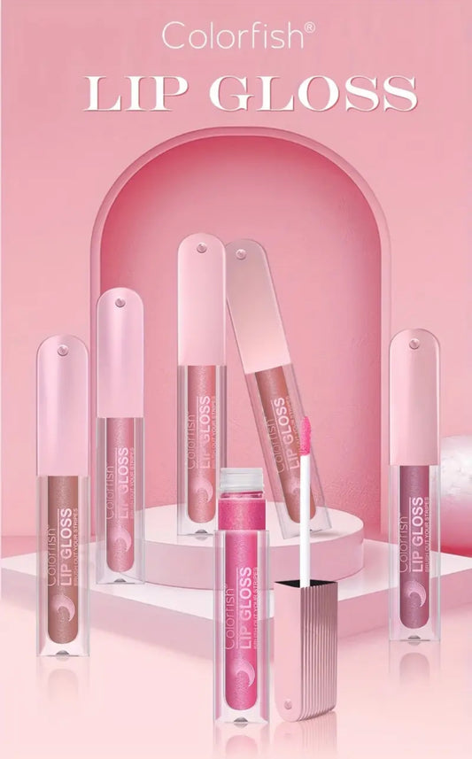 Colofish Metallic Lip Gloss Set (6 shades)