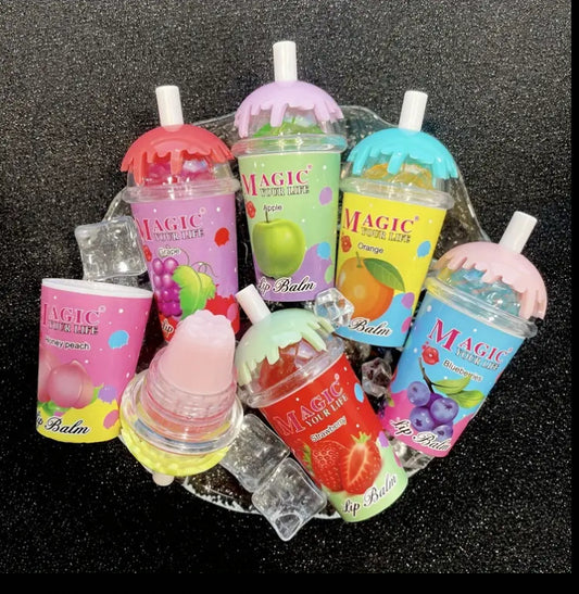Fruit Flavored Smoothie Lip Balm (6 flavors)