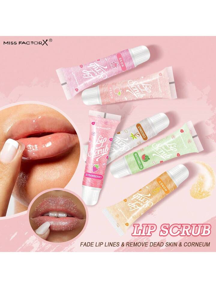 Miss Factor X Fruit Flavored Lip Scrub Set